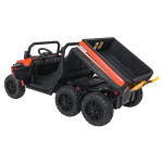 Elektrické autíčko Farmer Truck X-POWER - dvojmiestne, oranžové
